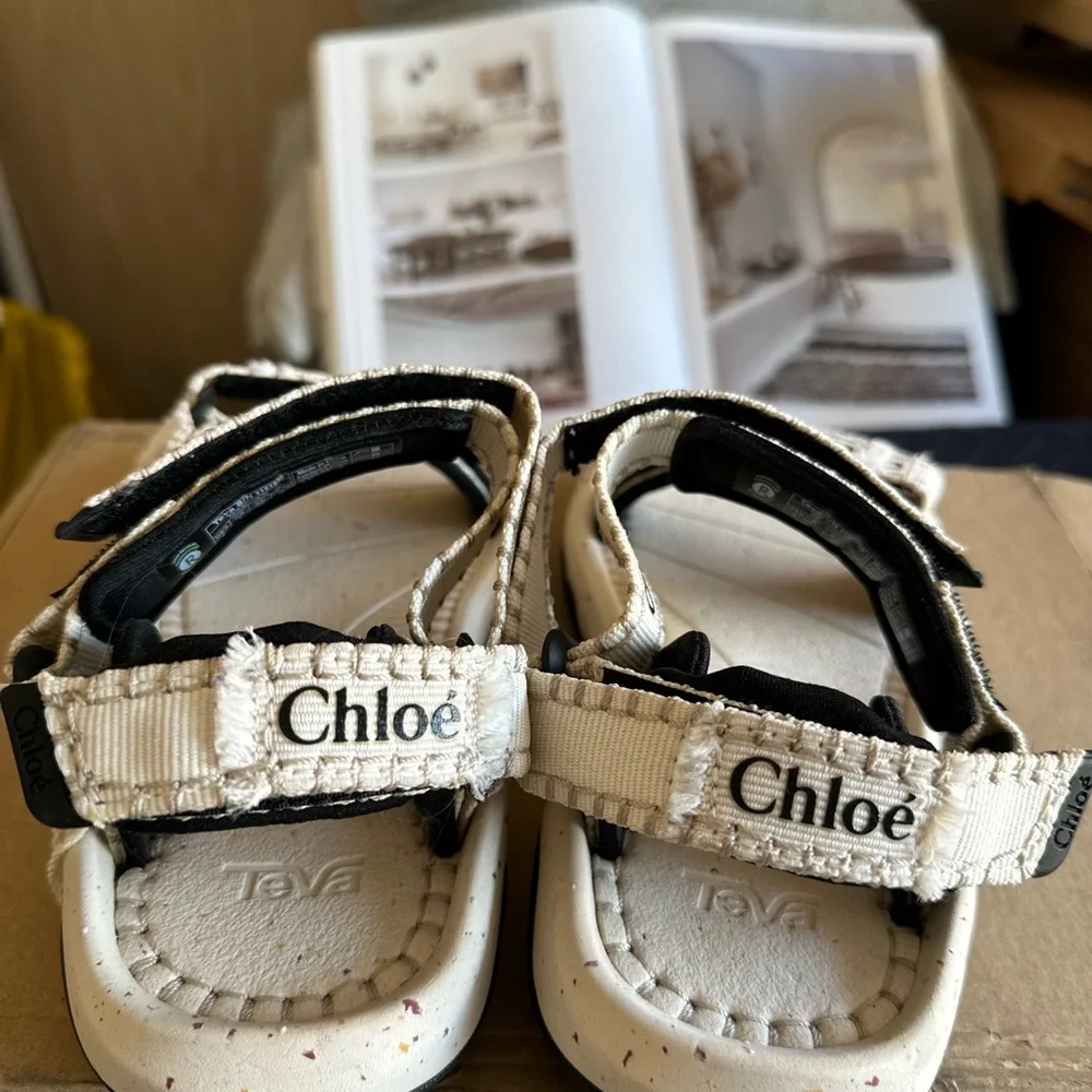 Chloé x Teva Hurricane Sandals - XLT2, Like New - Picture 9 of 11